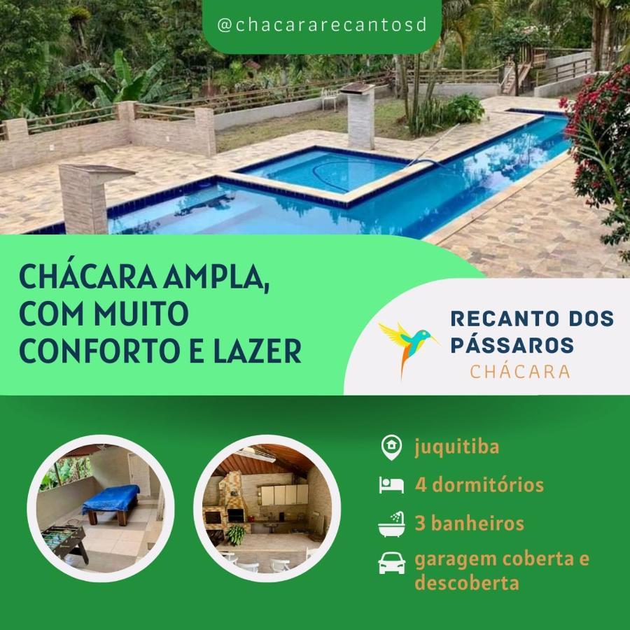 Chacara Recanto Dos Passaros Bairro das Rosas Extérieur photo